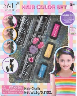 Haarverf krijt met applicator – 3 kleuren, uitwasbaar