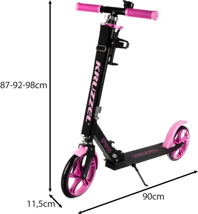 Opvouwbare stadsstep voor kinderen met grote wielen (200 mm)