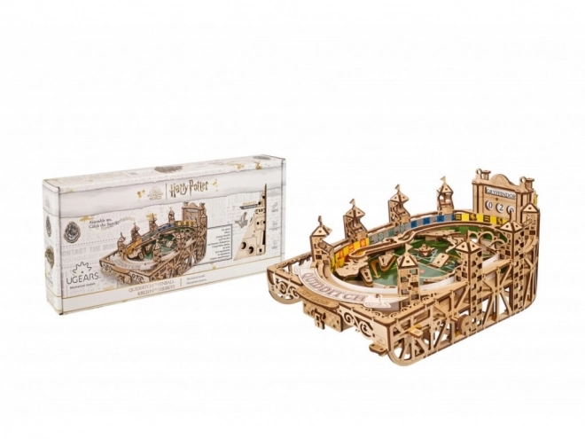 Ugears Houten 3D Mechanische Bouwpakket Harry Potter - Zwerkbal Flipperkast