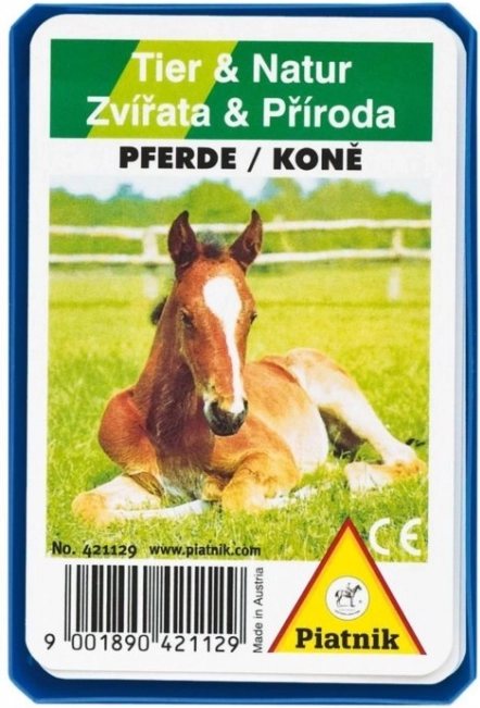 Kwartet - Paarden in plastic doosje