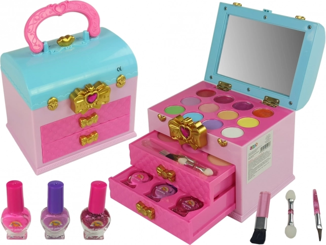 Set beauty kaptafel met roze strik