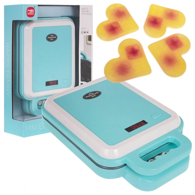 Wafelijzer met licht- en geluidseffect + accessoires