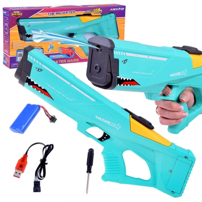 Elektrische waterpistool voor eindeloos waterplezier