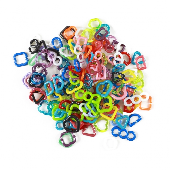Gekleurde letters en c's - 150 stuks