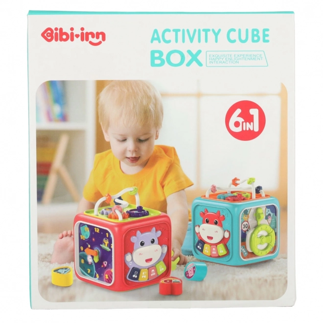 Educatieve interactieve kubus voor kinderen