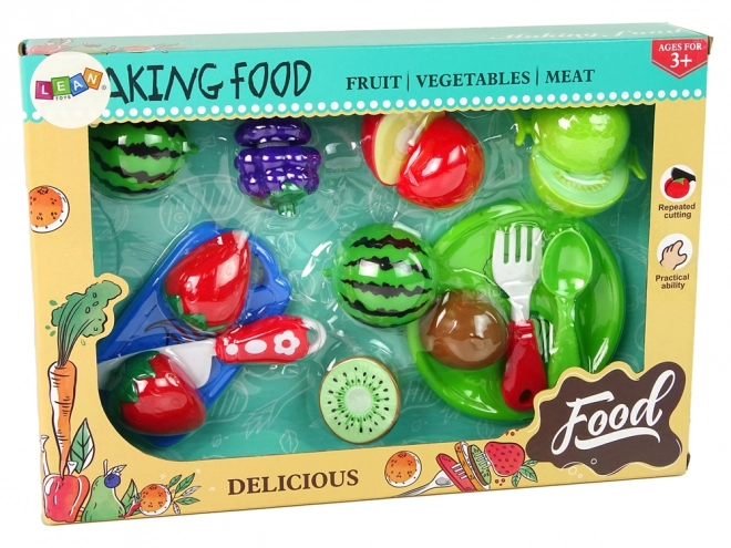 Kinderset fruit en keukengerei
