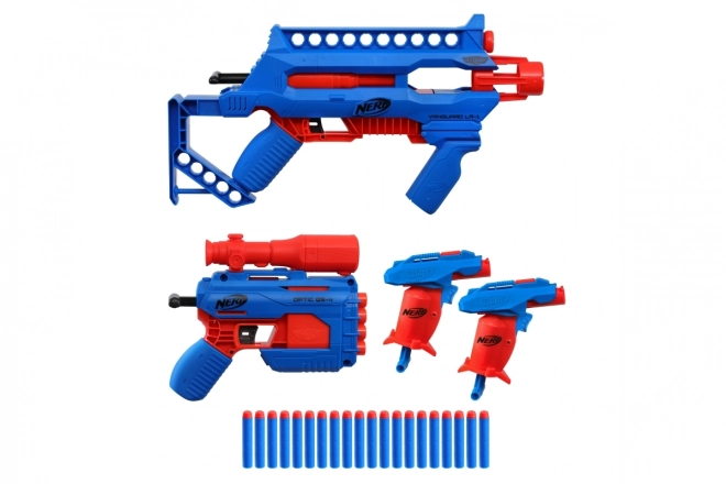 Nerf Alpha Strike Set van Blasters en Pijlen