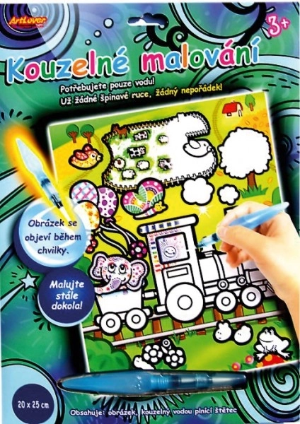 Magisch schilderen met water 20 cm