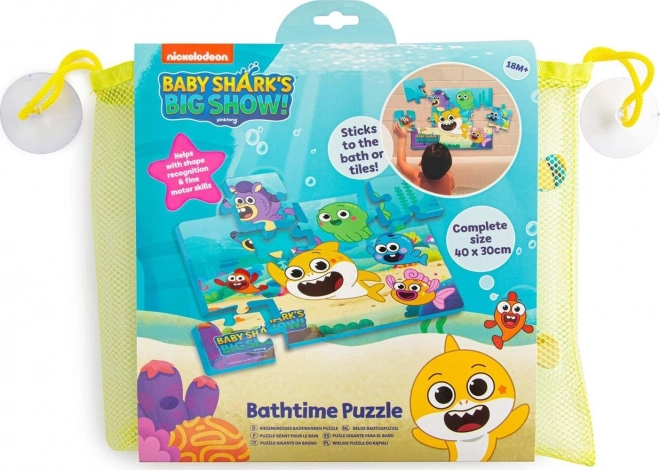 NICKELODEON Badpuzzel Baby Shark 12 stukken