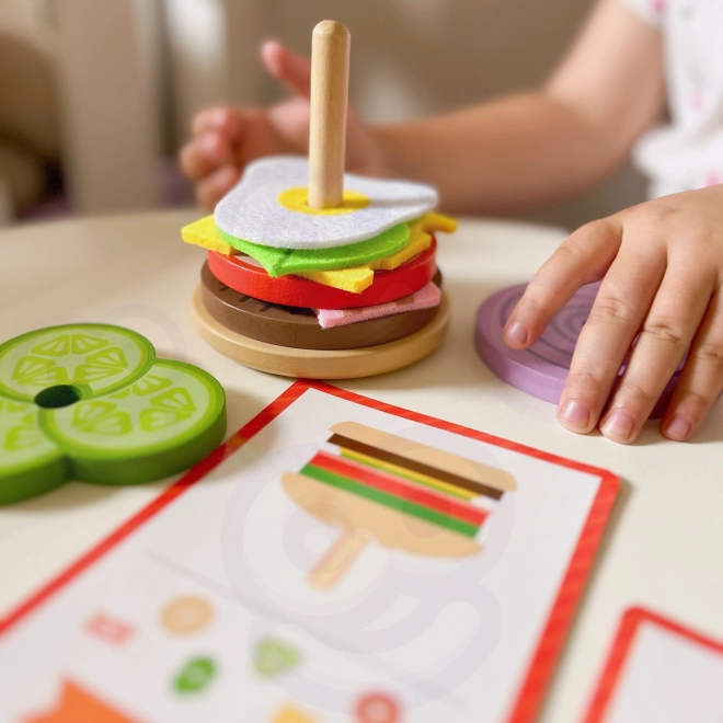 Houten burgerrestaurant WOOPIE GREEN voor kinderen
