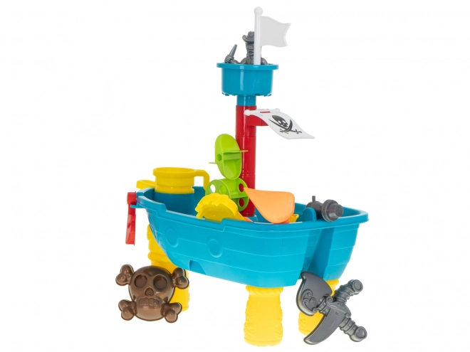 Kinder speeltafel - piratenschip