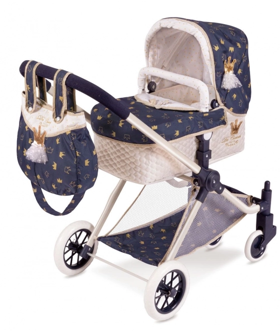 DeCuevas 80732 Poppenwagen 3 in 1 XL met Tas Classic Gold 2020 - 81 cm