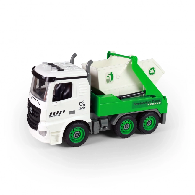 Schroefbare containerwagen met lichten en geluiden