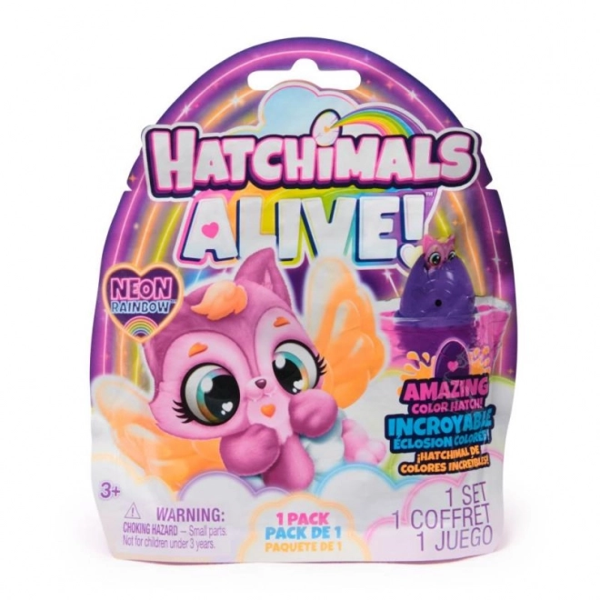 Hatchimals Neon Regenboog