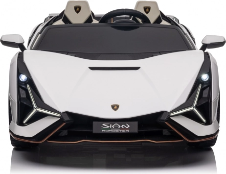 Elektrische kinderauto Lamborghini Sian 24V – Wit
