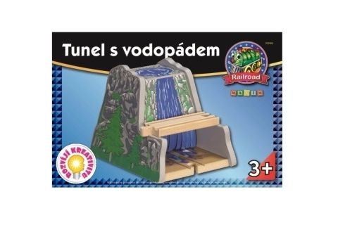 Maxim tunnel met waterval