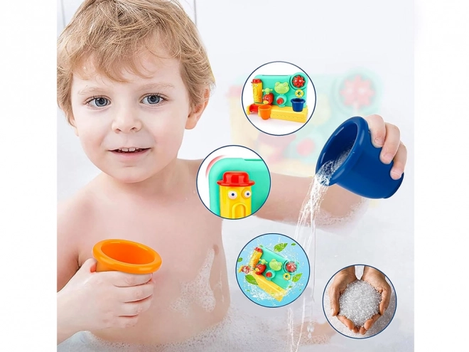 Bad speelgoed met watereffecten