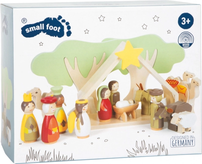 Small Foot Kerstmis houten kerststal