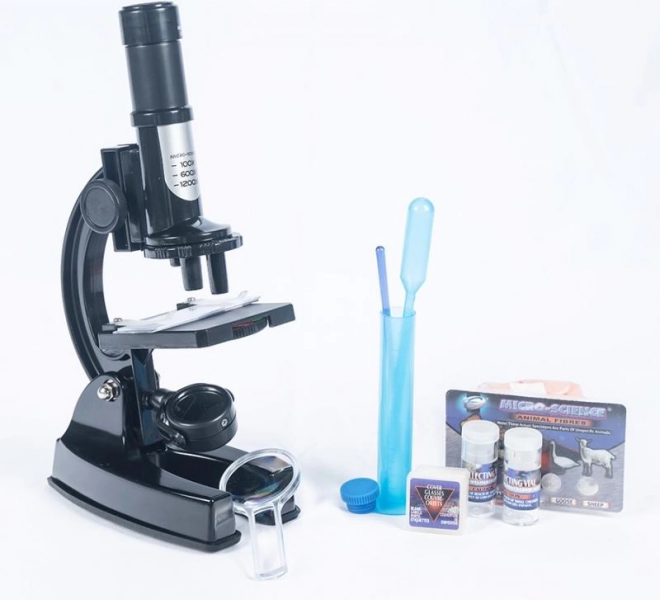 Microscoop in koffer