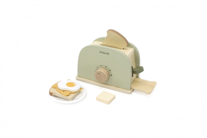 Houten tosti-ijzer