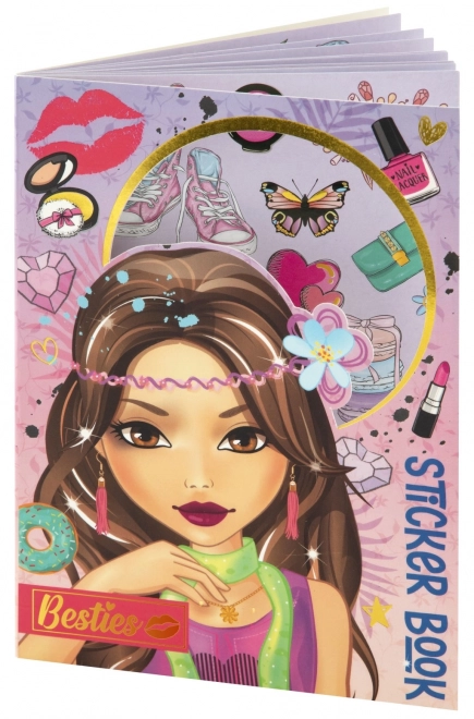 Boek met stickers Kleed je eigen pop aan A5
