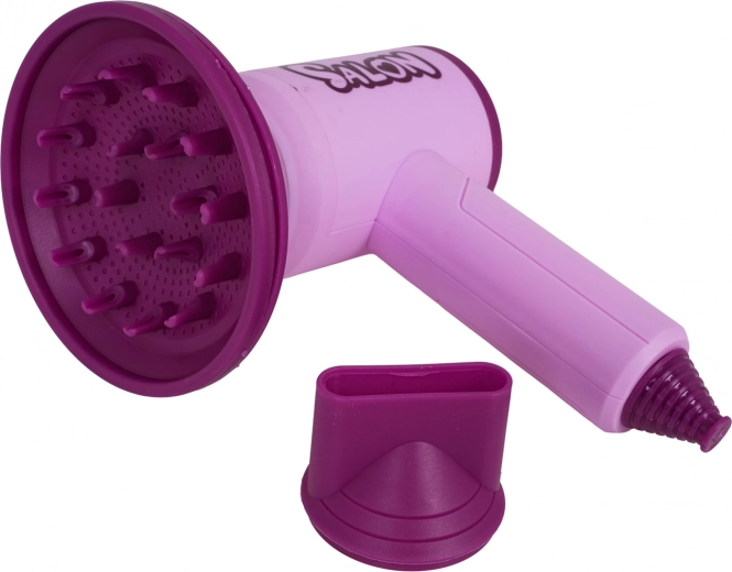 Föhn met geluid en verwisselbare opzetstukken