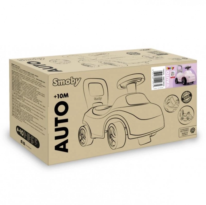 Smoby Loopauto Roze