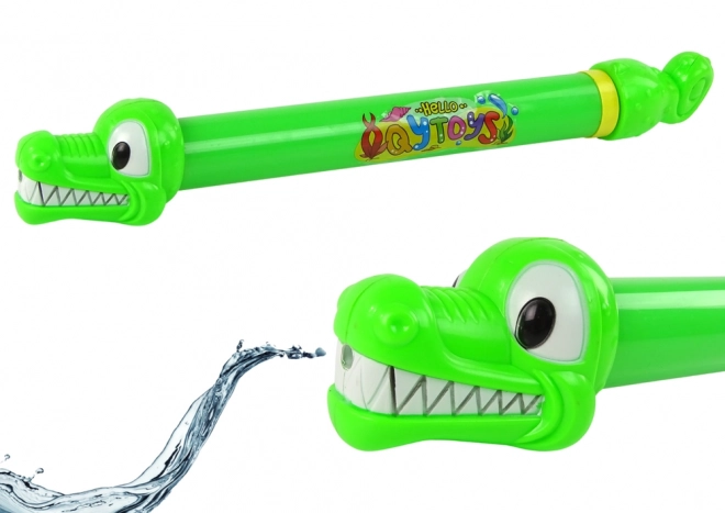 Waterpistool Krokodil 45 cm Groene tuin