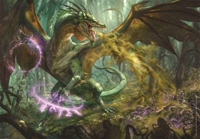 Puzzel Clementoni: Draken Dungeons & Dragons 1000 stukjes