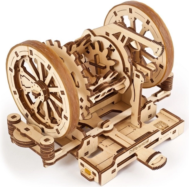 Ugears houten mechanisch differentieelmodel STEM