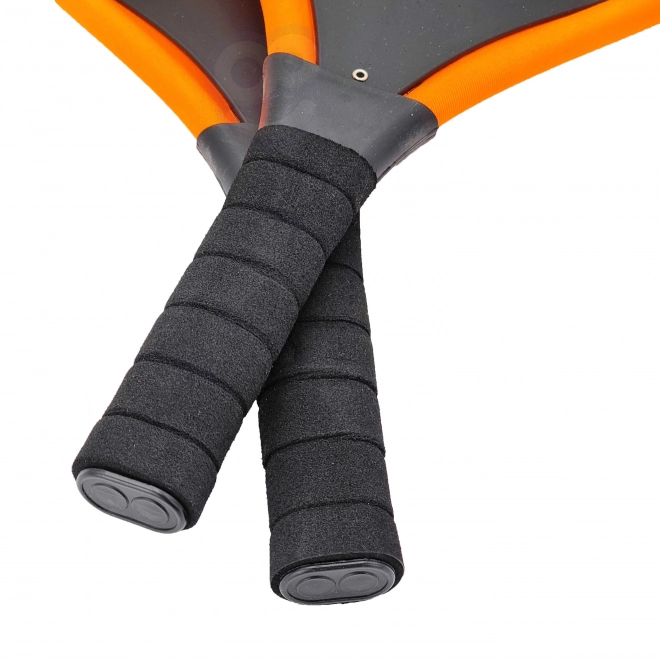 Woopie grote rackets voor tennis en badminton voor kinderen set met bal en shuttle