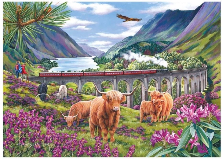 Puzzel Glenfinan-dames 1000 stukjes