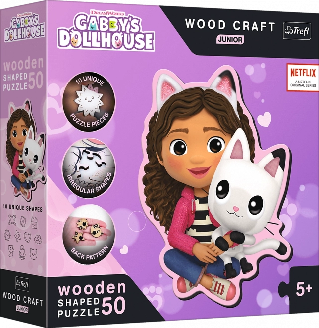 Houten puzzel junior Gabby 50 stukjes