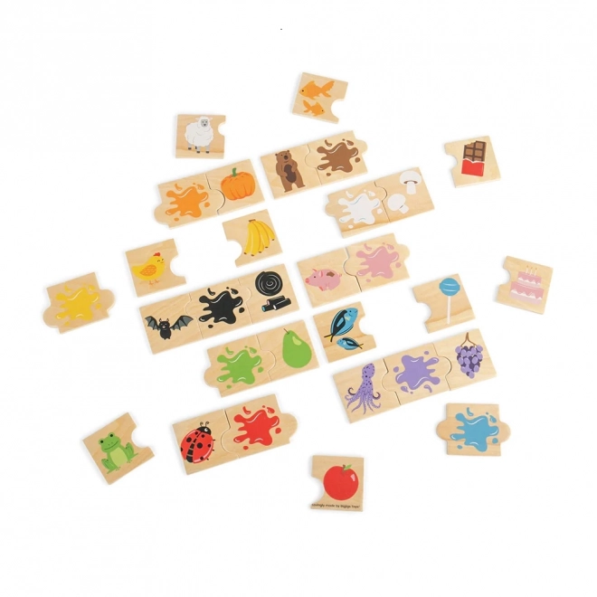Bigjigs Speelgoed Didactische Puzzel Kleuren