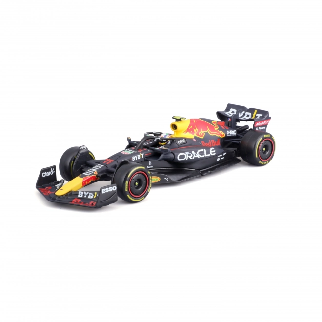 Model auto Red Bull Racing RB18 met coureur Sergio Pérez