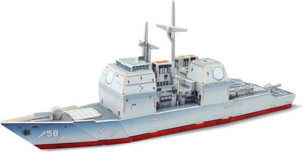 RoboTime houten puzzel kruiser Aegis