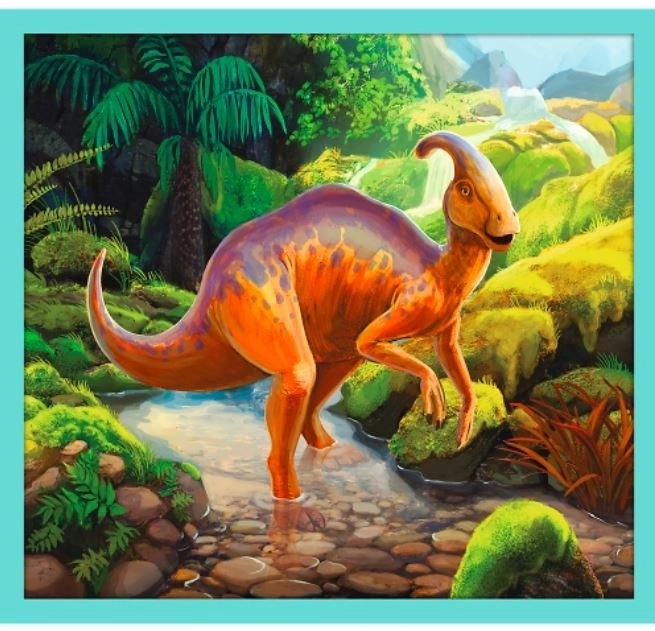 Puzzel Ontmoet de Dinosauriërs