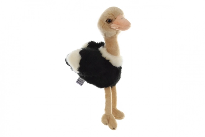 Pluche struisvogel 18 cm ECO-VRIENDELIJK