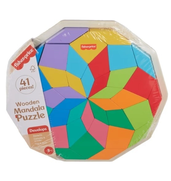 Houten puzzel Mandala Fisher-Price