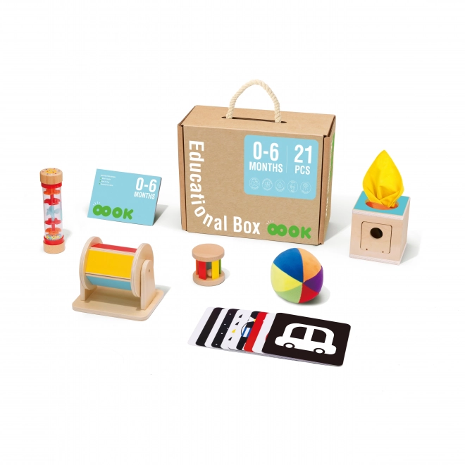 Educatieve doos TOOKY TOY XXL Montessori 6v1