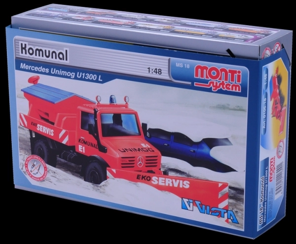 Bouwpakket Monti System MS 18 Communal Mercedes 22x15x6cm