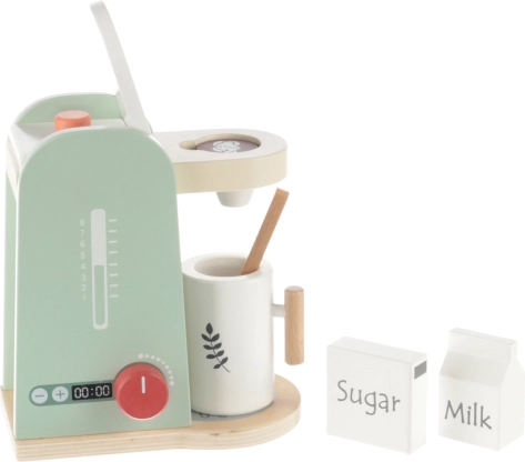 Houten koffiemachine set, Hout