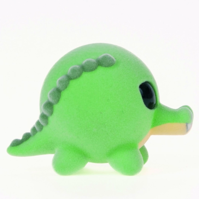 Groene pluchen krokodillenspeeltje Flockies