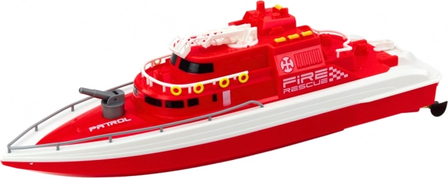 Rode op afstand bestuurbare reddingsmotorboot 1:28