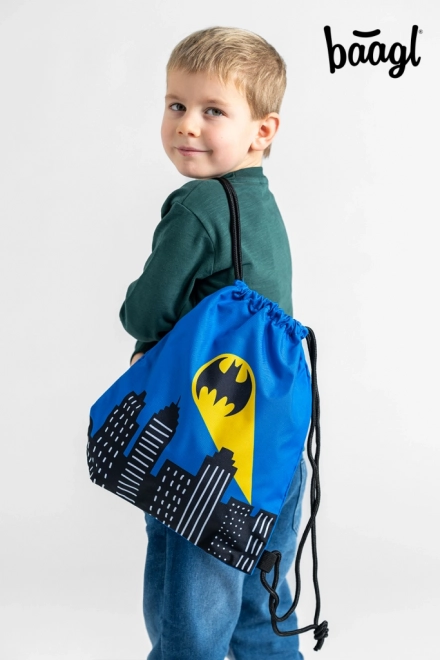 BAAGL Voorschoolse tas Batman blauw