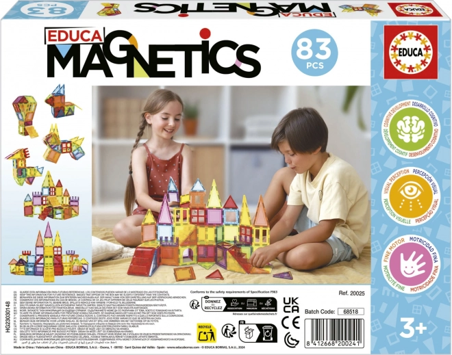 Educa Magnetische Constructieset 83 Delen