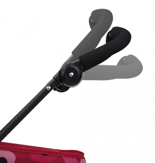 Poppenwagen 2in1 - Bella Klaproos Rood