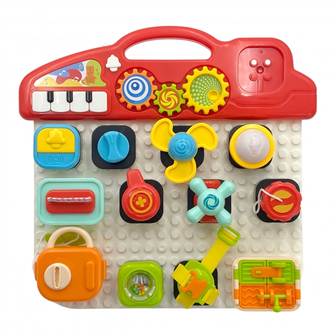 Woopie Montessori Kinder Manipulatief Paneel Kleurrijk Actief Paneel