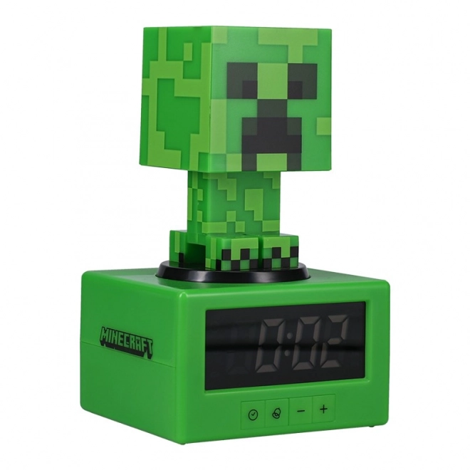 Wekker met Minecraft Creeper thema