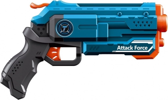 Blaster Turbo Attack Force + 6 stuks munitie